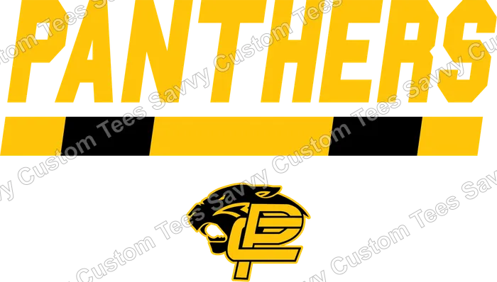 Panthers Gold Text