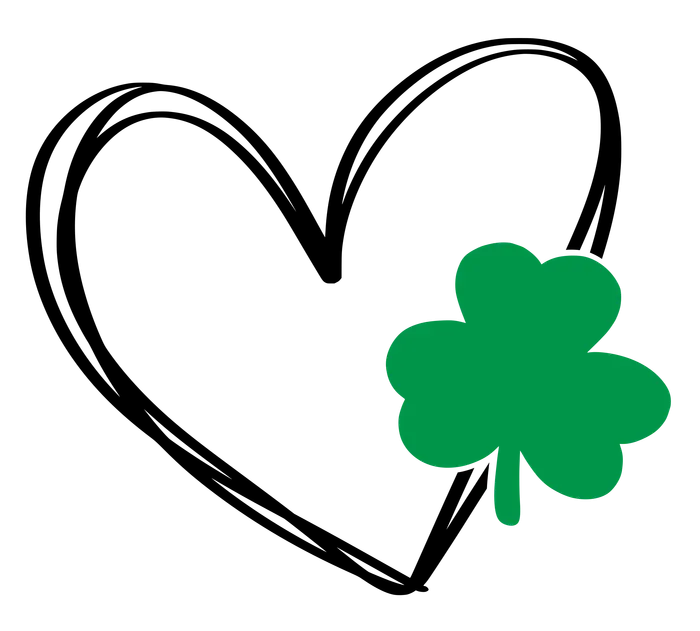 PV 5VMD 3. Doodle Heart with Clover