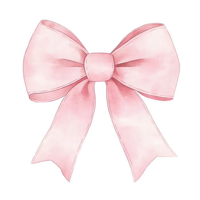 Pink Ribbon Bow