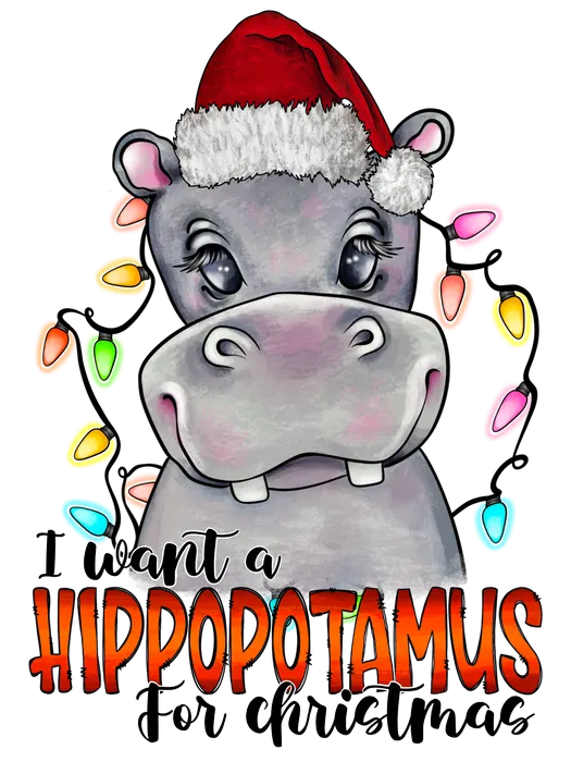 PV UXAC HippopotamusChristmas
