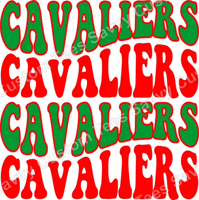 Cavaliers Text Stack