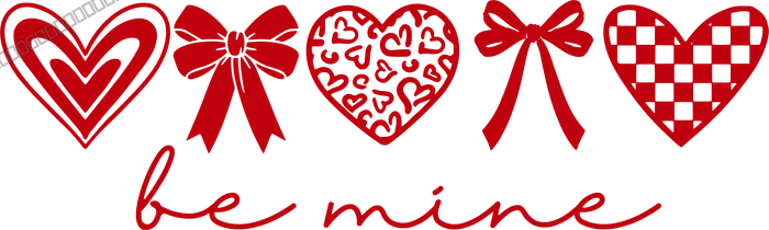 Be Mine Hearts
