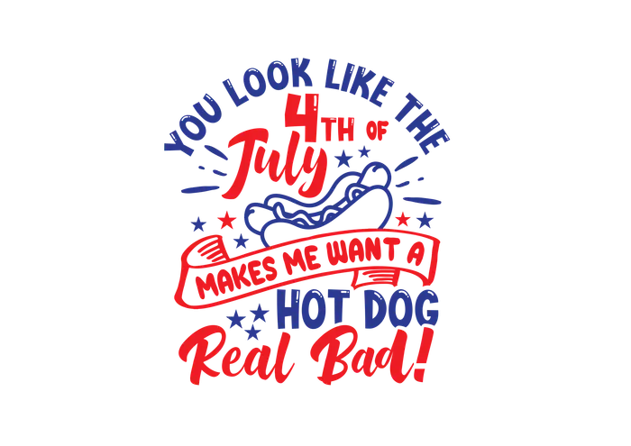 Fourth of July Hot Dog