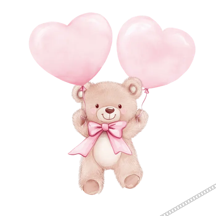 Teddy Bear Hearts