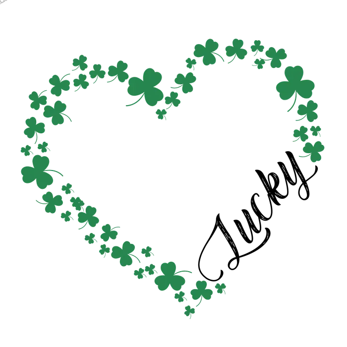 PV 1QU0 Lucky Shamrock Heart