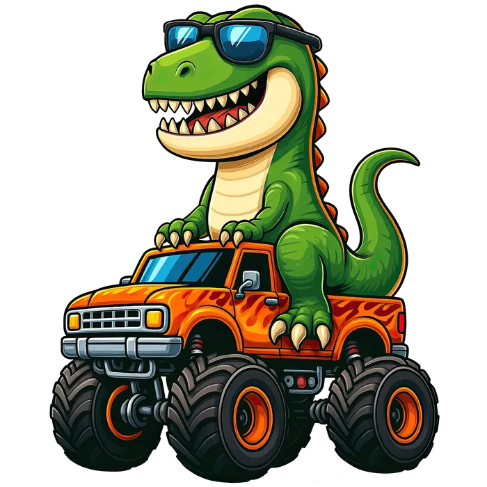 Dinosaur Monster Truck