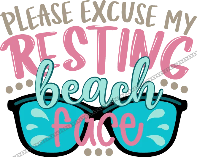 PV 52DD Please excuse my resting beach face PNG