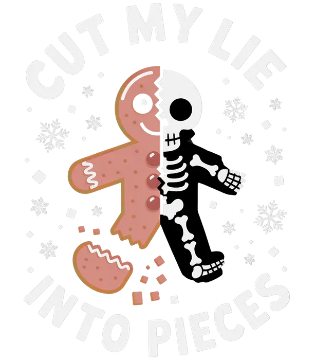 PV HSUO CutMyLifeIntoPiecesGingerbreadFunnyChristmasSarcasmT Shirt