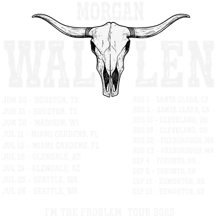 Morgan Wallen tour poster
