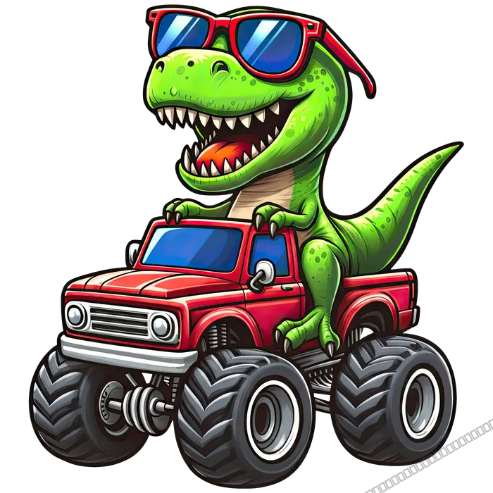 Dinosaur Monster Truck